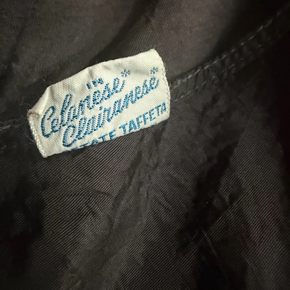 Late‎ 1940s/Early 50s Celanese Clairanese Acetate Taffeta Slip - Picture 6 of 6